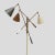 Mid-Century Italian Multicolor Triennale Floor Lamp, 1950s For Sale - Image 3 of 9