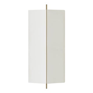 3T09 Bronze Structure and Ivory Fabric 1 Module Wall Lamp by Neri & Hu for Cassina For Sale