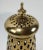 Vintage Brass Filigree Incense Burner For Sale - Image 4 of 8