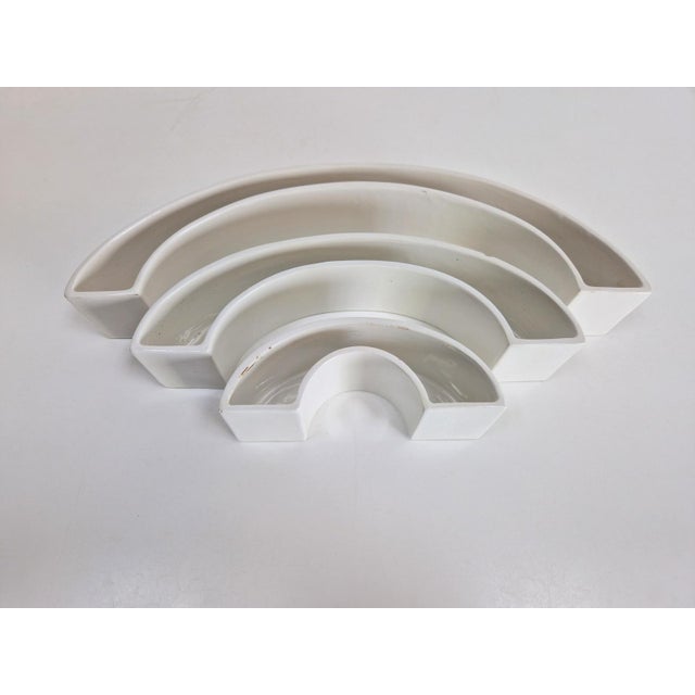 Tremiti Tondo Bowls in Ceramic by Angelo Mangiarotti for Danese Milano, 1964, Set of 3 For Sale - Image 3 of 16