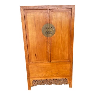 1900's Chinese Wedding Cabinet For Sale
