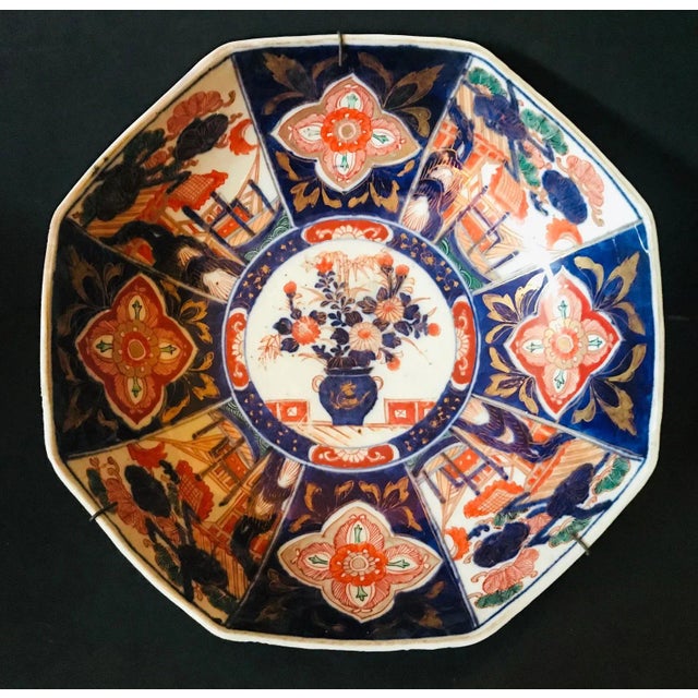 19th Century Meiji Period Japanese Imari Bowl For Sale - Image 12 of 12