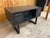 Mid-Century Executive Desk With Black Cerused Finish and Sculptural Legs For Sale - Image 9 of 12