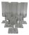 Berlin Clear Foot Wine Glass by Georg Jensen for Rosenthal Studio Line, 1960s, Set of 6 For Sale