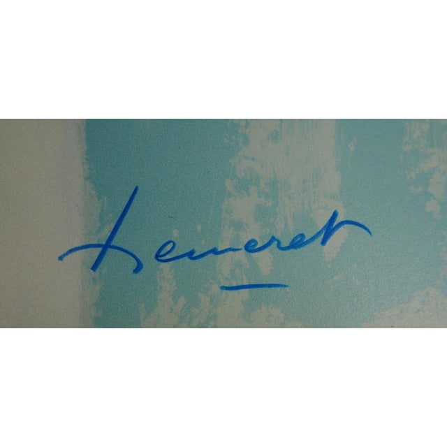 Claude HEMERET (1929) Before the concert Original color lithograph Signed in pencil On BFK Rives Vellum 77 x 57 cm (c. 30...