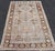 Vintage Turkish Oushak Rug With Tribal Geometric Medallions in Light Lavender For Sale - Image 14 of 16