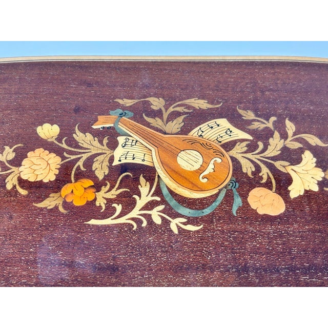 Vintage Jewelry Music Box Made in Italy by Reuge For Sale - Image 13 of 15