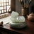 Stone Small Chinese White Stone Restful Horse Pendant Display Art Figure For Sale - Image 7 of 7