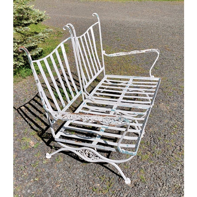Mid-Century Modern 1960s Woodard Andalusian Right and Left Armchair For Sale - Image 3 of 11