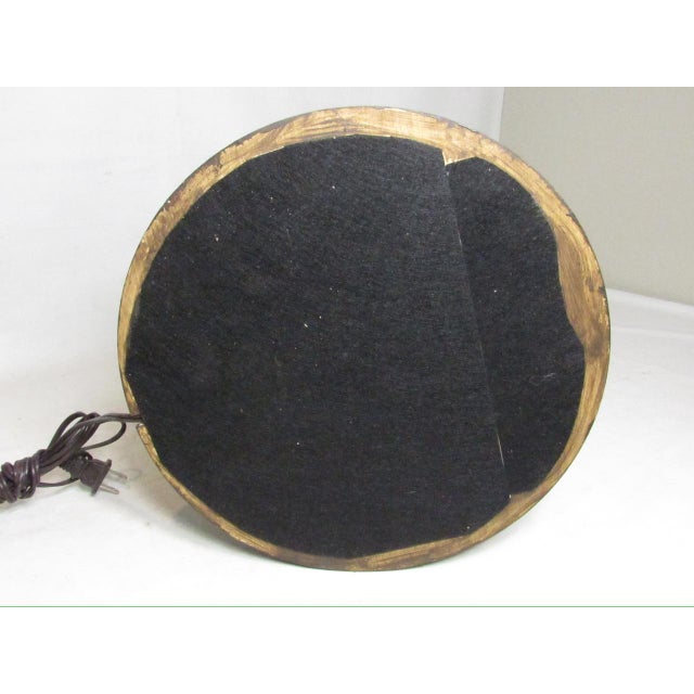 Antique Tole Painted Tea Cannister Lamp For Sale - Image 13 of 16