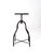 Black Antique Industrial Adjustable Metal Stool For Sale - Image 8 of 13