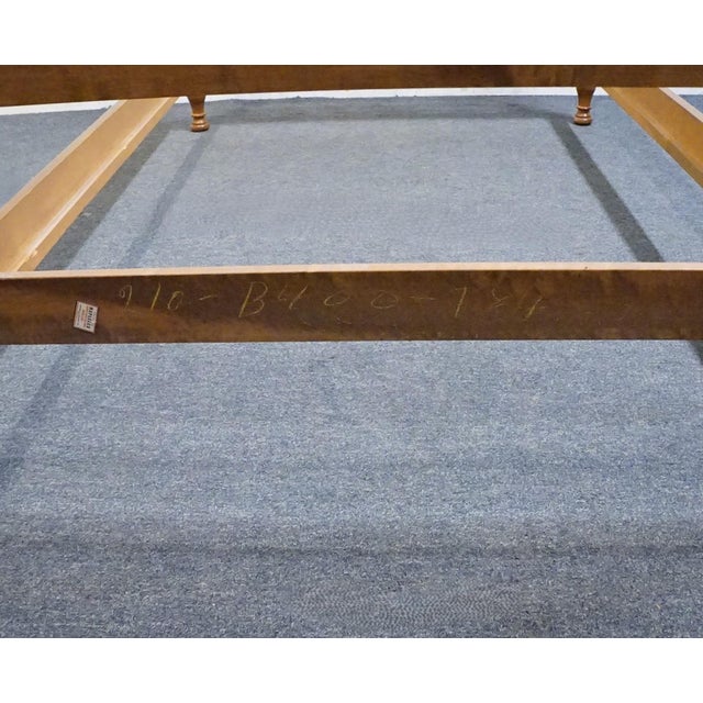 Sprague & Carleton Solid Hard Rock Maple Colonial Early American Full Size Bed 210-400-784 For Sale - Image 13 of 13
