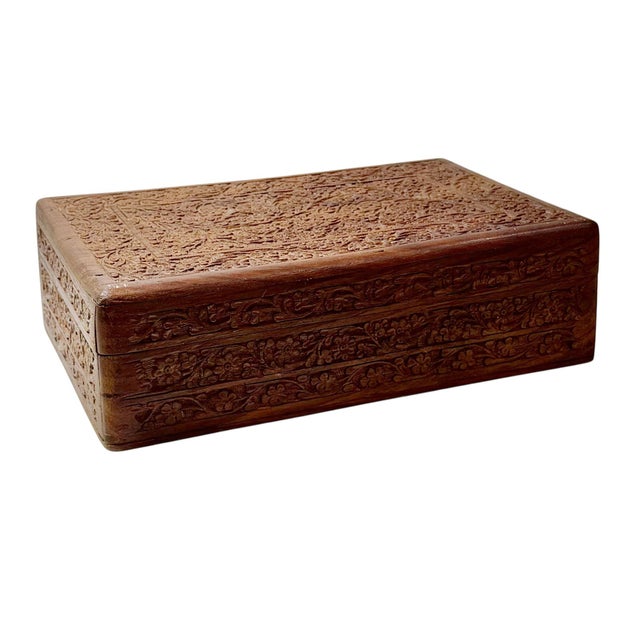 English 1900s Anglo Indian Jewelry Box For Sale - Image 3 of 10