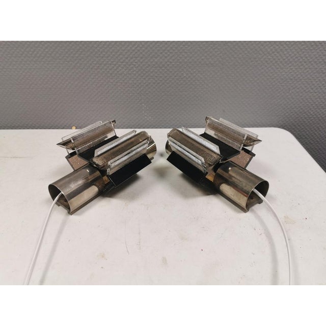 Vintage Danish Wall Lamps by Claus Bolby for Cebo, 1960s, Set of 2 For Sale - Image 13 of 15