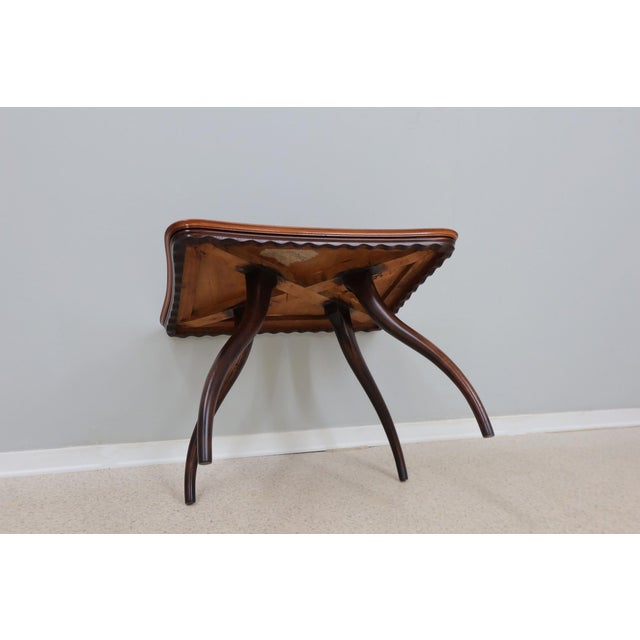 Wood Mid-Century Modern Coffee Table from Atelier Borsani Varedo, 1940s For Sale - Image 7 of 10