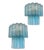 Murano Glass Tube Wall Sconces, 1990, Set of 2 For Sale