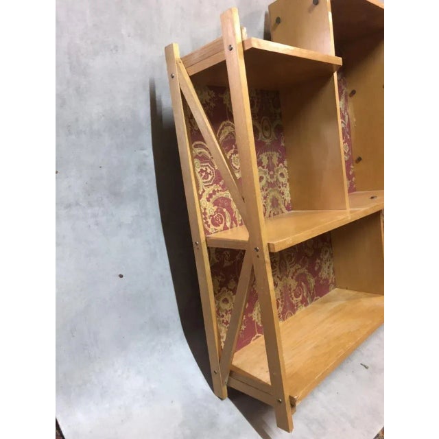 Oak Wall Shelf, 1950s, in Very Good conditions. Designed 1950 to 1959