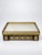 Antique Wooden Side Table Top in Gilt Metal and Onyx, 1900s For Sale - Image 12 of 12