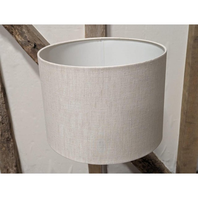 Vintage Neutral Floor Lamp For Sale - Image 9 of 10