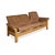 Windsor Three-Seater Leather and Wood Sofa in Brown Cognac with Manual Reclining Function from Stressless For Sale - Image 5 of 18