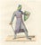 Medieval Knight in Chainmail, 1845, Paper For Sale - Image 13 of 13