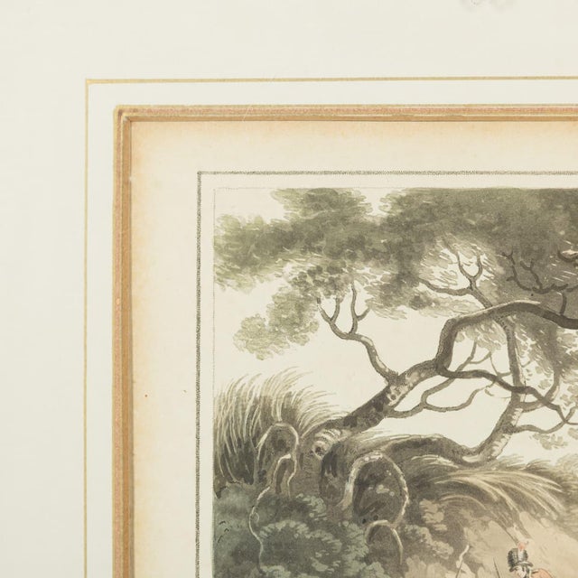 Edward Orme, Hunting Wolves in Their Dens, 1806, Engraving For Sale - Image 18 of 18