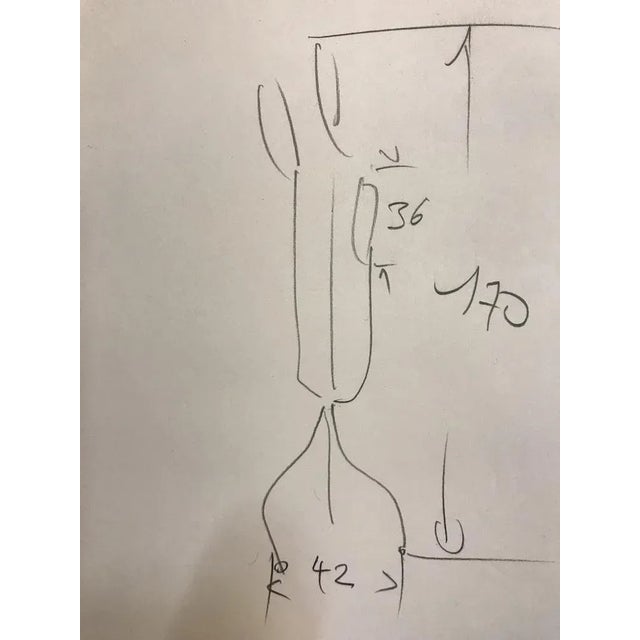 French Floor Lamp from Maison Lunel, 1950 For Sale - Image 9 of 10