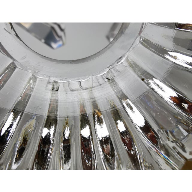 Large Crystal Medallions Candelabra from Baccarat, 1960s For Sale - Image 9 of 18