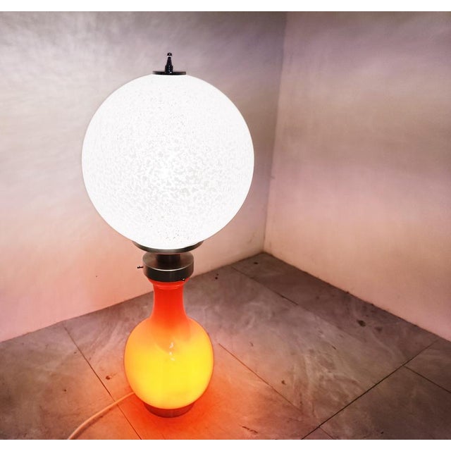 Mid-Century Table Lamp from Mazzega, 1970s For Sale - Image 6 of 11