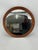 Round Mirror in Teak Wood by Glass and Wood Hovmantorp, Sweden, 1960s For Sale - Image 11 of 11