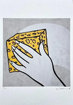 After Roy Lichtenstein, "Sponge Ii", 1990s, Silk-Screen