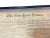 Original New York Times from 1935 With certificate of authentication and original hard case News paper is still sealed...