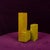 Ceramic Geometric Twin-Column Ceramic Vase Space Age, Italy 1970, 1980s For Sale - Image 7 of 18