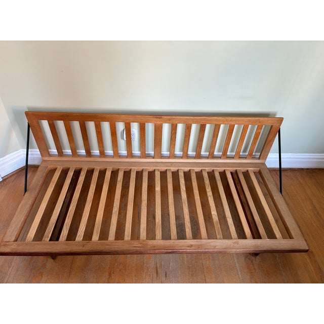 1960s Børge Mogensen for Fredericia '192' Mid Century Danish Modern Daybed Sofa in Oak For Sale - Image 9 of 17