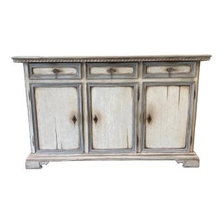 Italian Painted Sideboard Credenza - Early 20th C For Sale