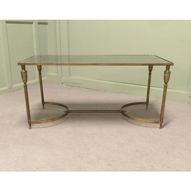 Vintage French Coffee Table from Maison Jansen, 1950 For Sale - Image 4 of 9