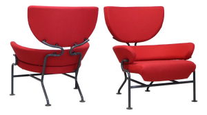 Vintage PL19 Lounge Chairs by Franco Albini for Poggi Pavia, 1955, Set of 2