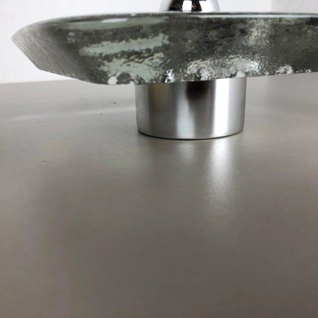 Large Vintage Glass Bubble Sconce from Peill & Putzler For Sale - Image 10 of 16