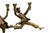 Traditional Zachary Oxman - Festival of Lights Menorah, 1997 Bronze Judaica Sculpture 14/100 For Sale - Image 3 of 8