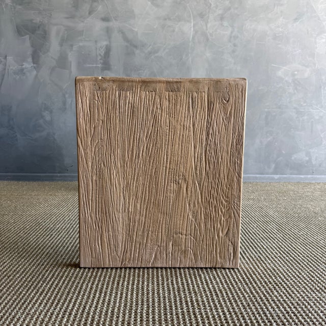 Reclaimed Waterfall Table 38" For Sale In Los Angeles - Image 6 of 9