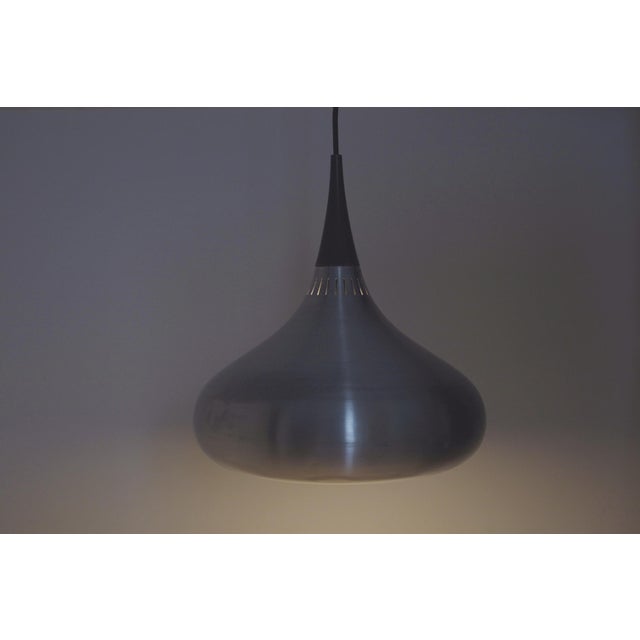Mid-Century Danish Aluminum Pendant Lamp by Jo Hammerborg for Fog & Mørup, 1960s For Sale - Image 11 of 15