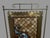 Antique Victorian Jeweled & Leaded Stained Glass Fireplace Screen For Sale - Image 6 of 11