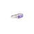 Not Yet Made - Made To Order Tanzanite and Diamond Half Eternity Engagement Band Ring Size 7 For Sale - Image 5 of 8
