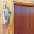 Italian Art Deco Style Wooden Wardrobe with Mirror and Shelves, 1930s For Sale - Image 11 of 18