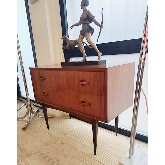 Vintage Palisandro Drawer Unit, 1950s For Sale - Image 4 of 10