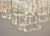 Metal Mid Century Three Tiered Murano Glass Pendant Fixture For Sale - Image 7 of 12