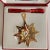 Santa Claus 1993 Christmas star from Gilded Brass by Georg Jensen, Denmark. Georg Jensen Santa Claus 1993, design by...