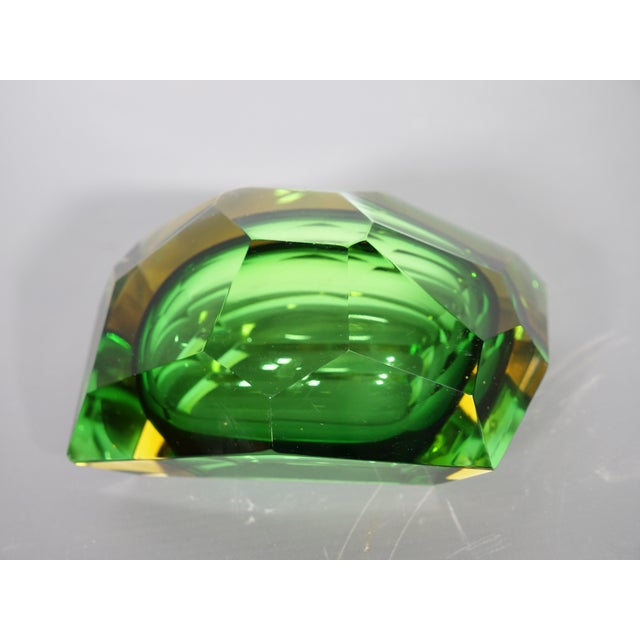 Vintage Murano Sommerso Glass Bowl by Flavio Poli, 1970s For Sale - Image 6 of 8