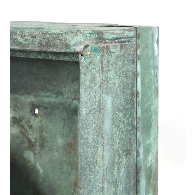 Early 20th Century Copper Architectural Rosette Wall Element For Sale - Image 10 of 15