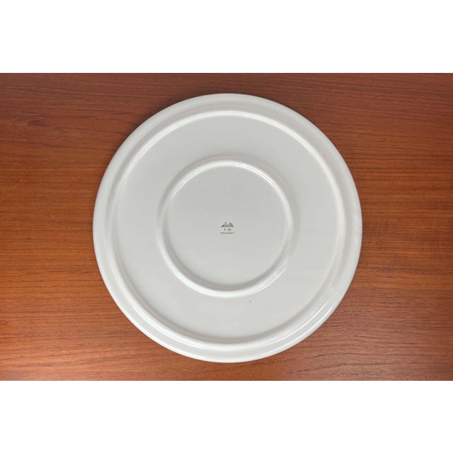 Large Mid-Century Modern German Ceramic Stockholm Series Plate from Melitta, 1960s For Sale - Image 16 of 18